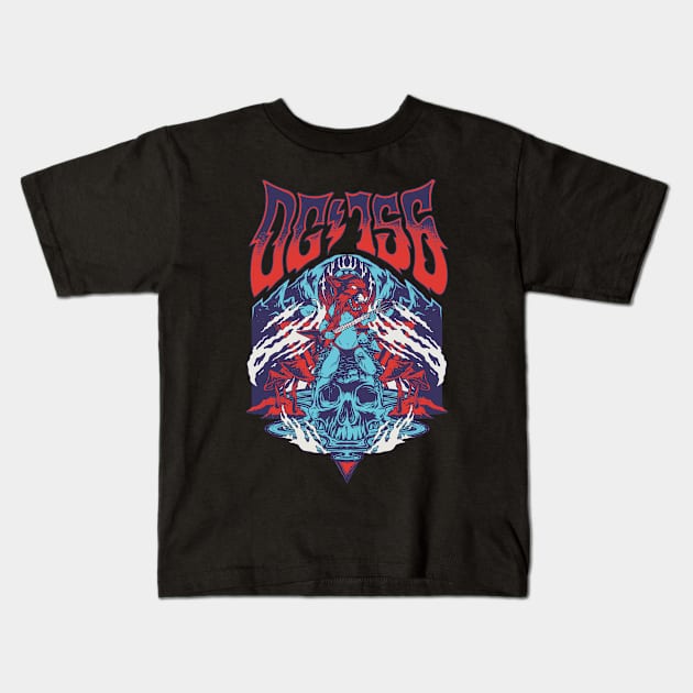 metal Kids T-Shirt by robinandsmoke